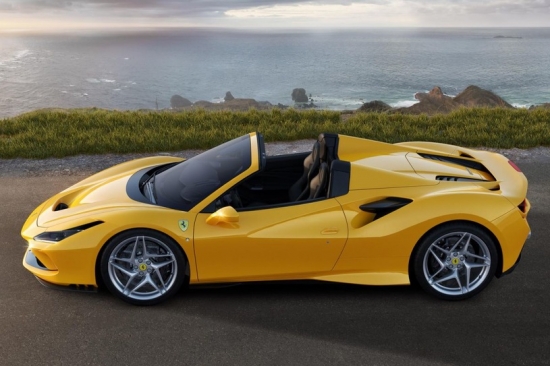 The FERRARI F8 SPIDER is already available to order